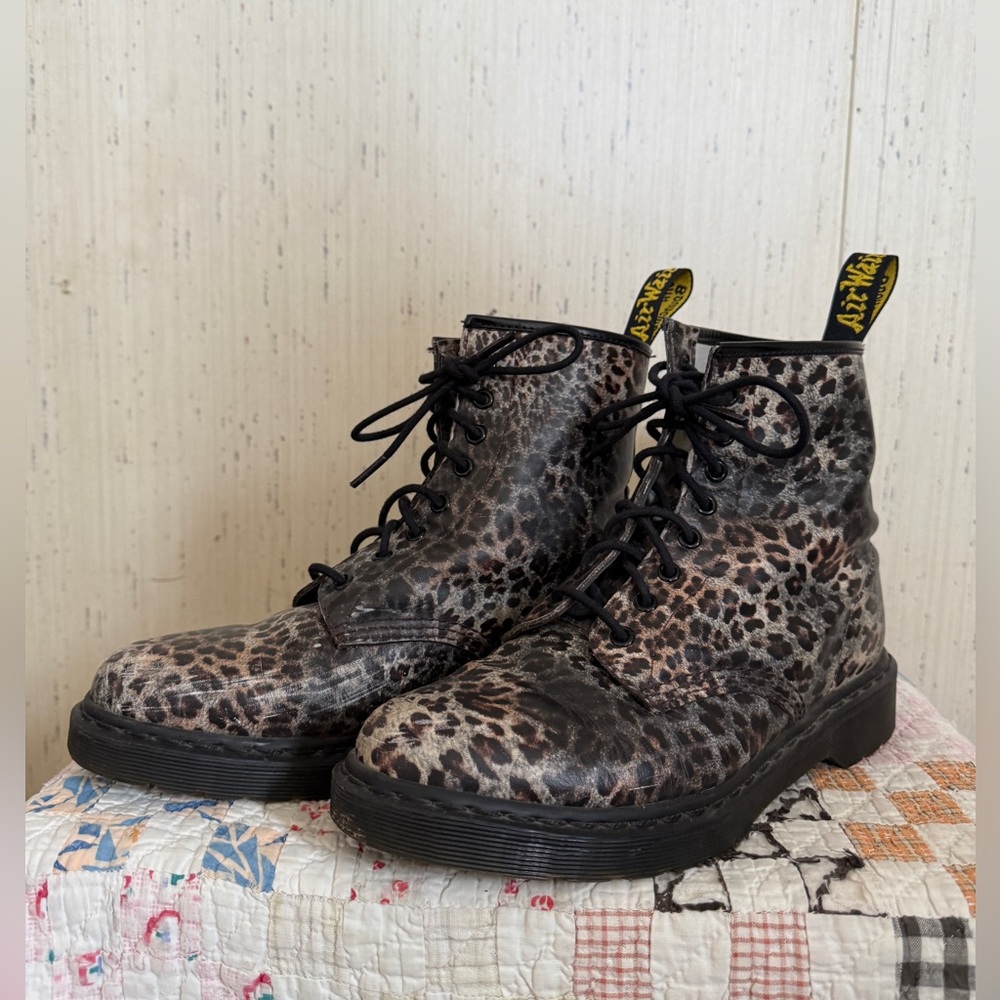 Dr Martens Cheetah Print Boots